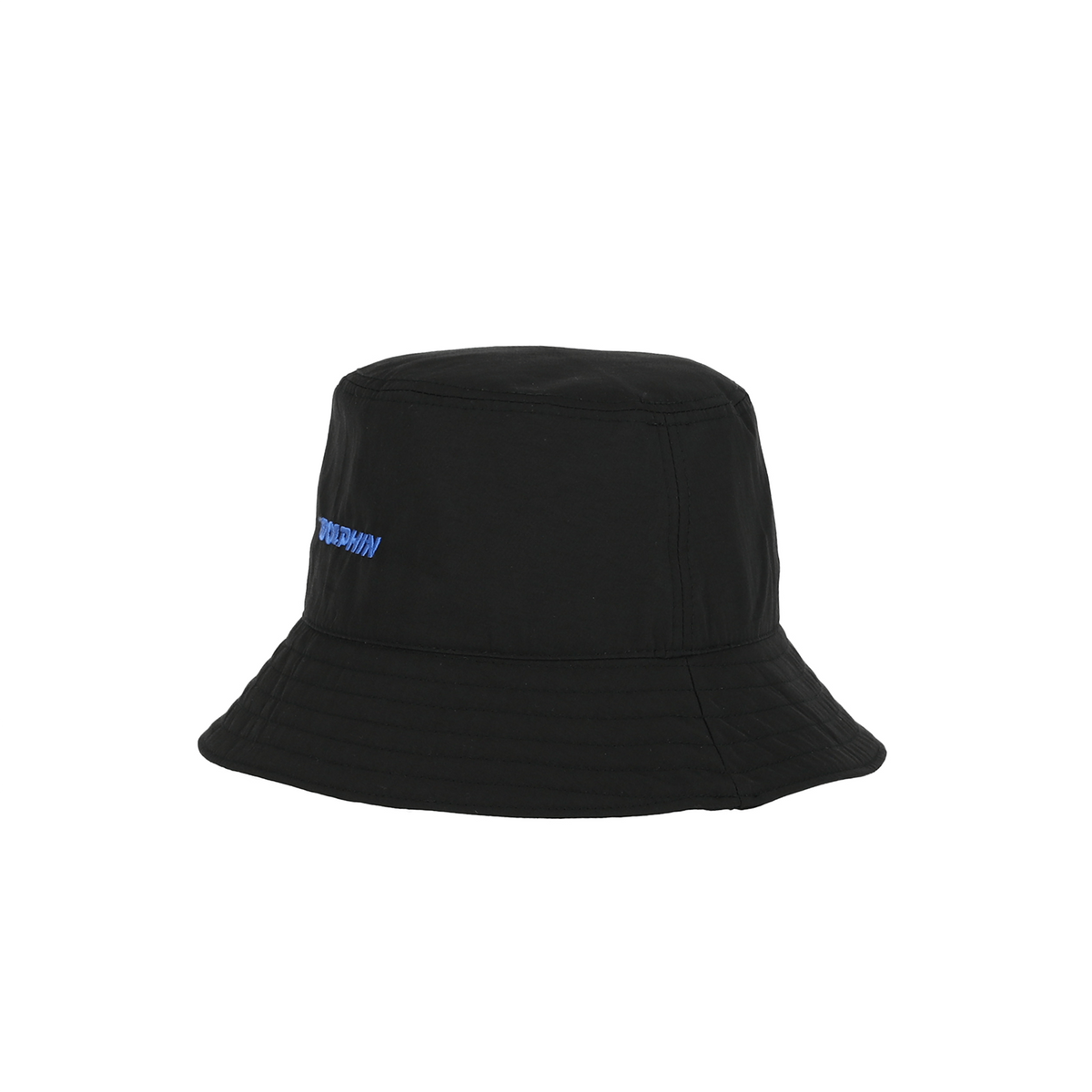 돌핀웨이브어패럴(DOLPHIN WAVE APPAREL) 돌핀 어센틱 로고 자수 버킷햇 블랙