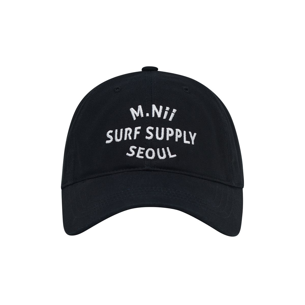 엠니(M.Nii) SURF SUPPLY LOGO CAP / BLACK