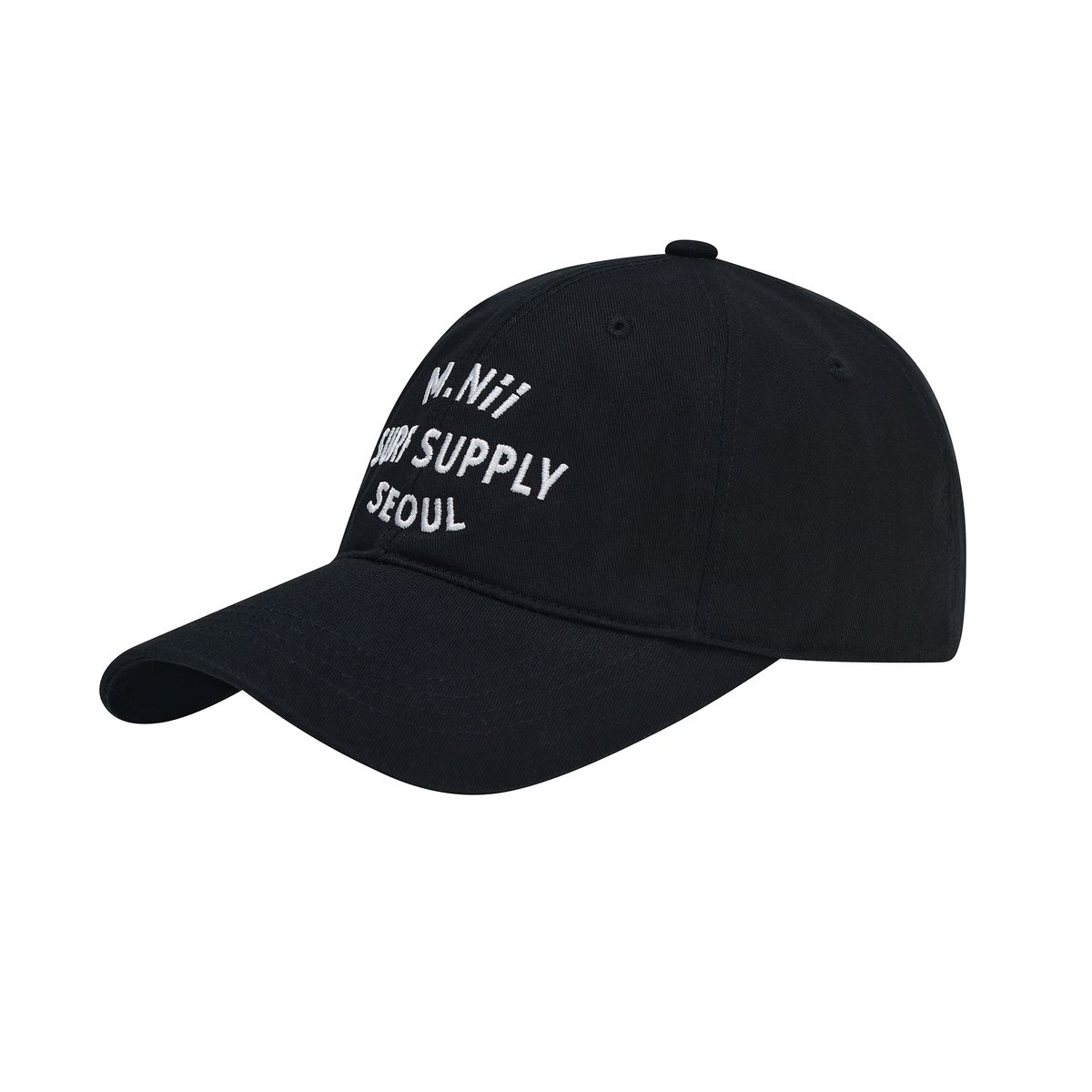 엠니(M.Nii) SURF SUPPLY LOGO CAP / BLACK
