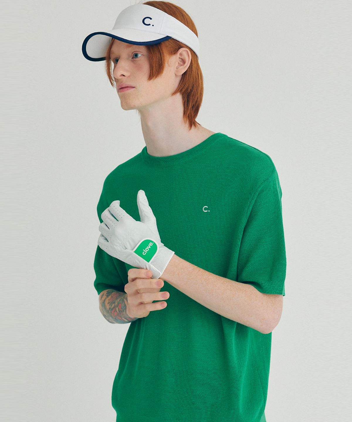 클로브(CLOVE) Golf Glove for Men (Green)
