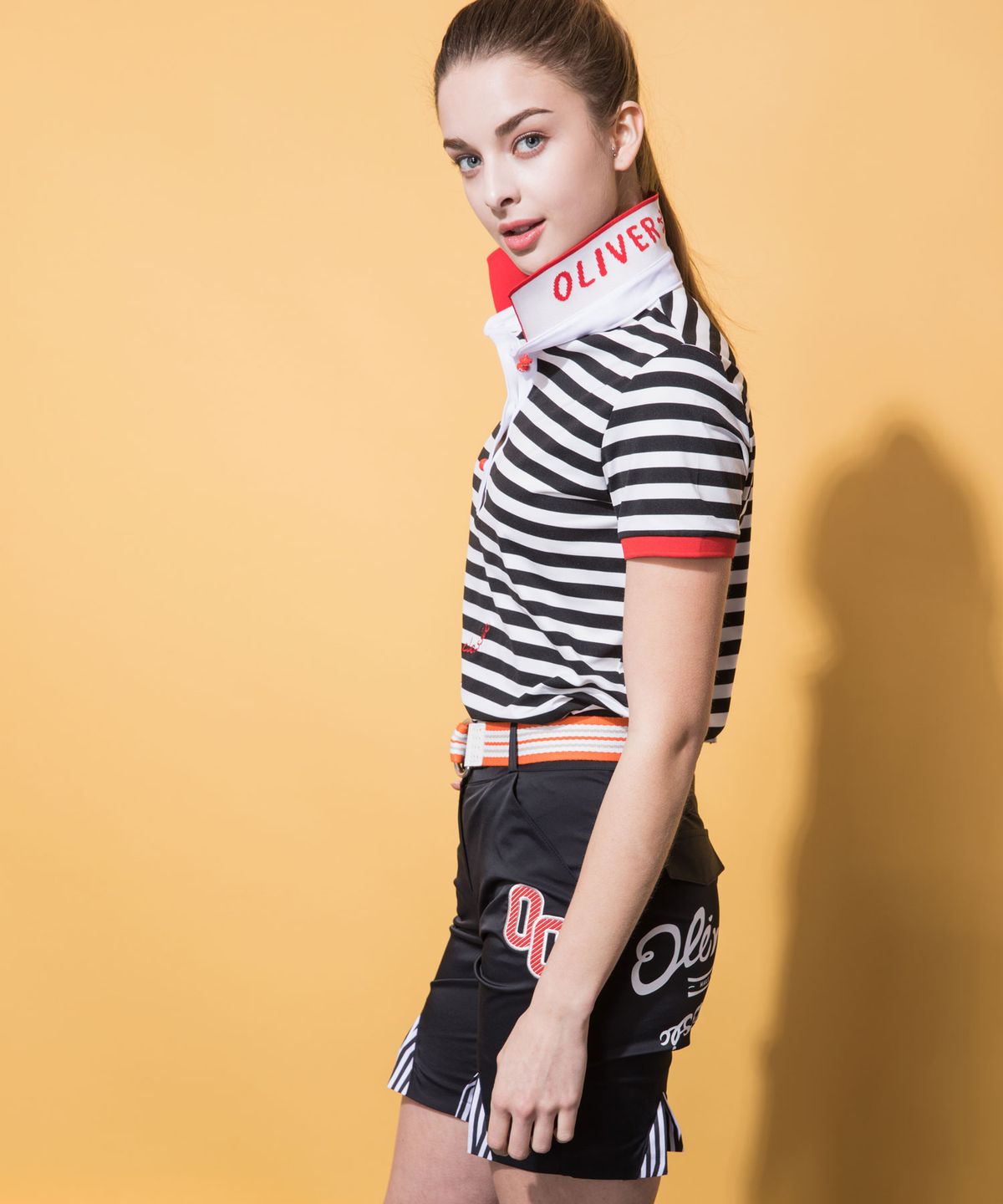 엠에프에스 골프웨어(MFS GOLFWEAR) PLEATS POINT HALF PANTS