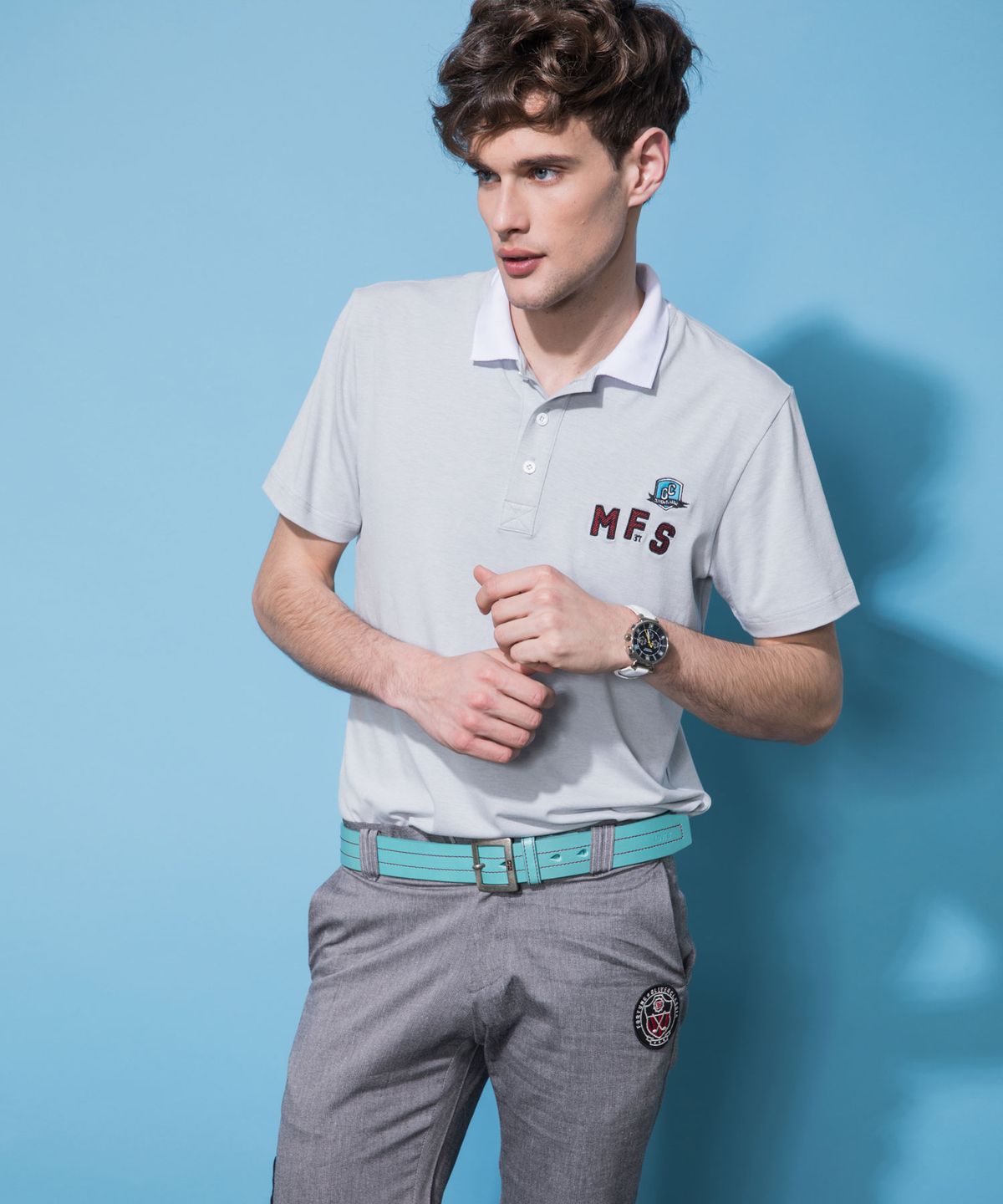 엠에프에스 골프웨어(MFS GOLFWEAR) FOPLOGO COLLOR T