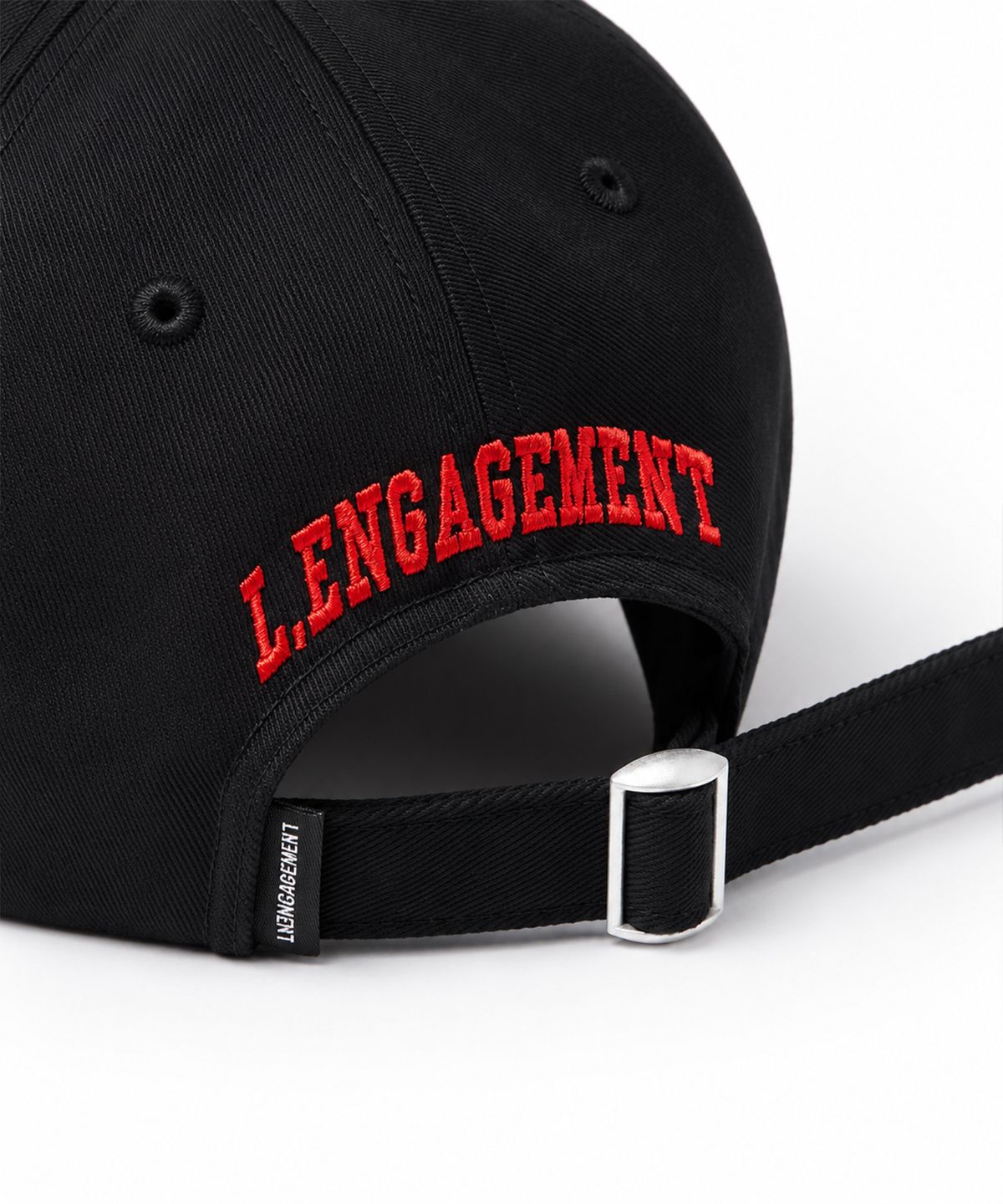 랑가주망(LENGAGEMENT) 스몰 하트 볼캡 [블랙]