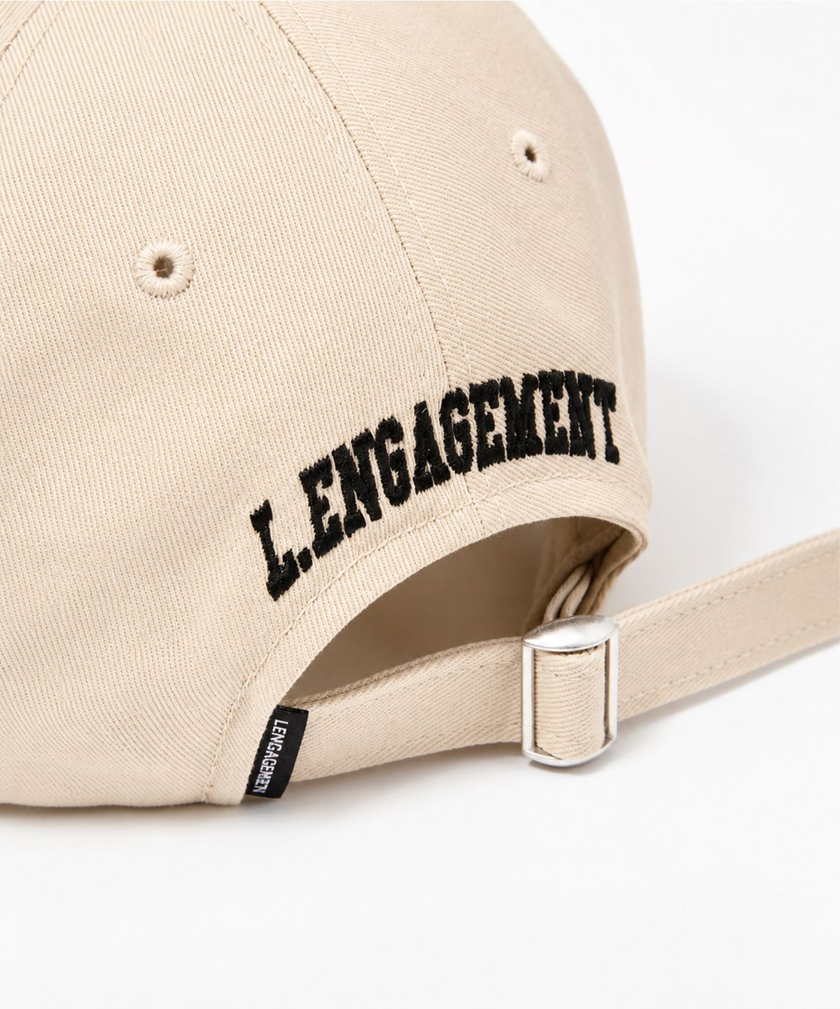 랑가주망(LENGAGEMENT) 스몰 하트 볼캡 [아이보리]