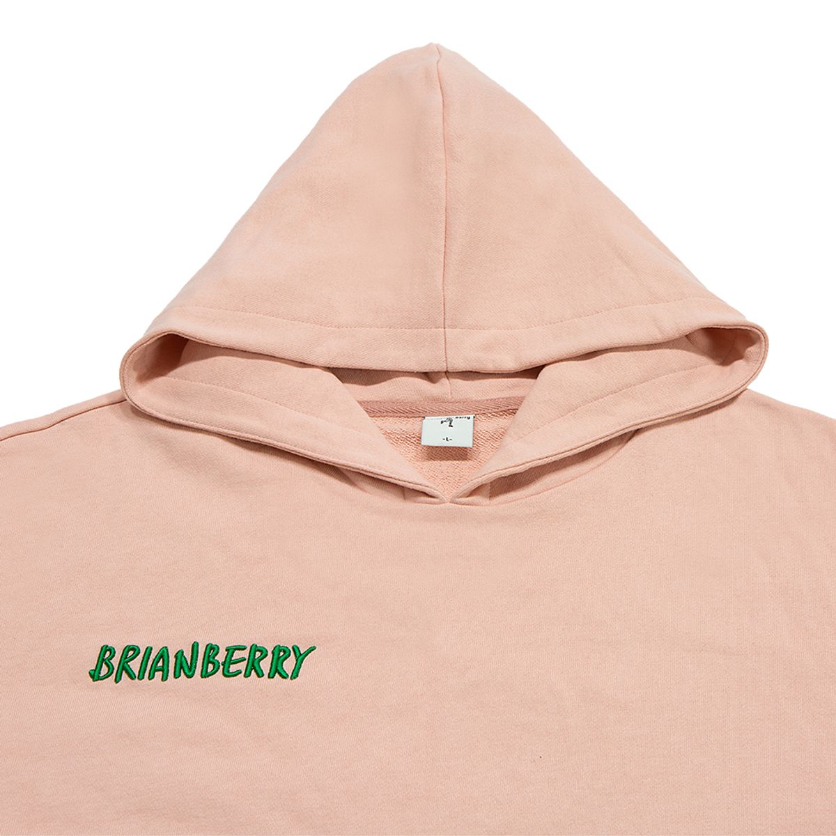 브라이언베리(BRIAN BERRY) GREENWICH HOODIE_LIGHT PINK