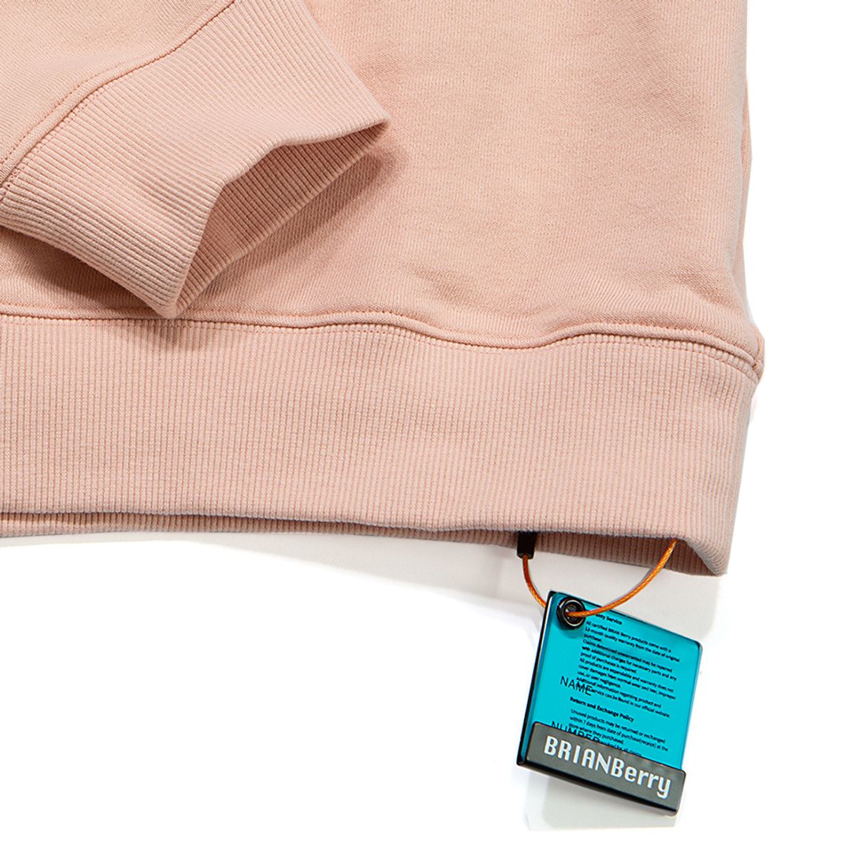 브라이언베리(BRIAN BERRY) GREENWICH HOODIE_LIGHT PINK