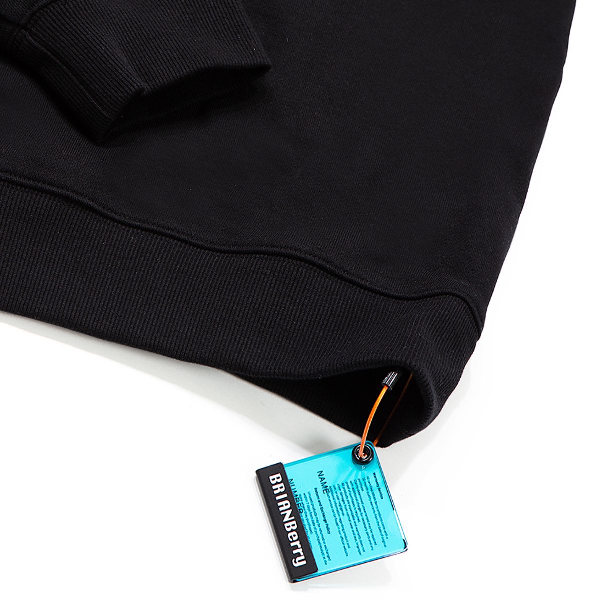 브라이언베리(BRIAN BERRY) GREENWICH HOODIE_BLACK