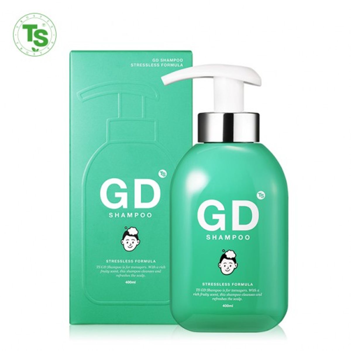 티에스(TS) TS지디샴푸 400ml x 2개 [두피가려움 완화]