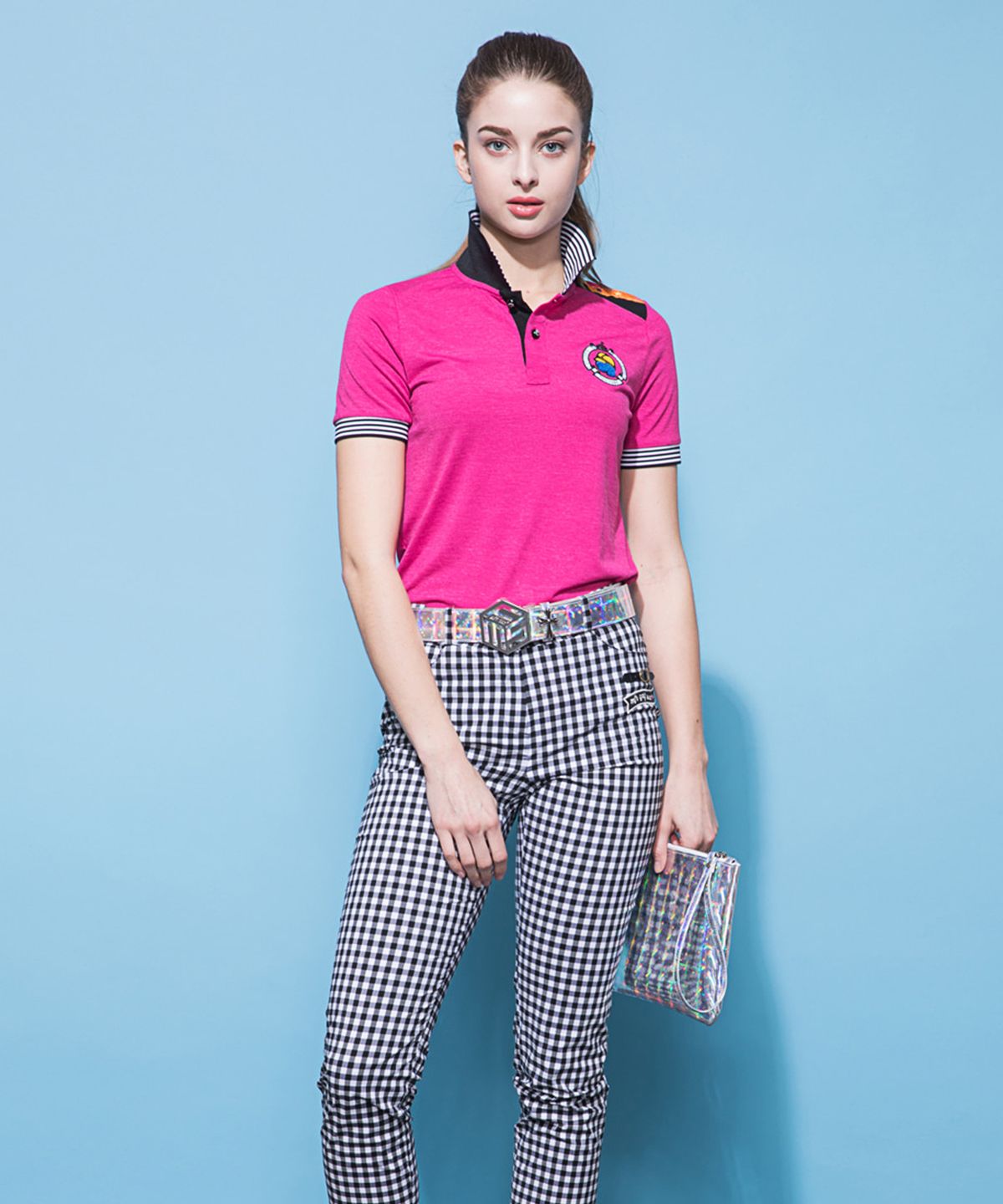 엠에프에스 골프웨어(MFS GOLFWEAR) STAR STRIPE COLLAR T