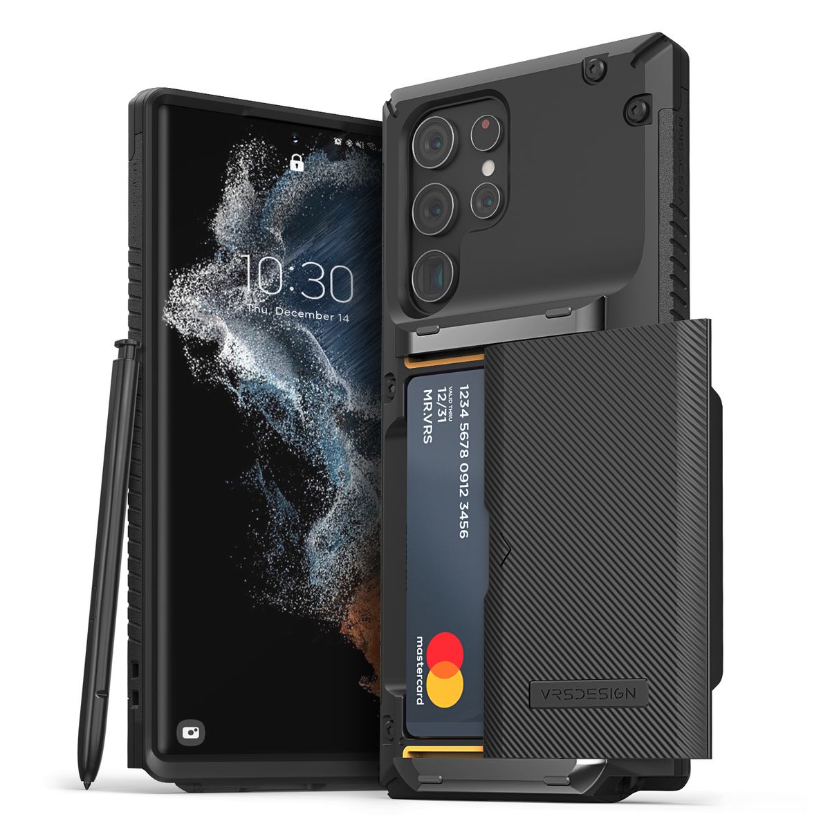 베루스(VRS DESIGN) 갤럭시S22 플러스 울트라 반자동 카드 수납 담다글라이드프로 그루브