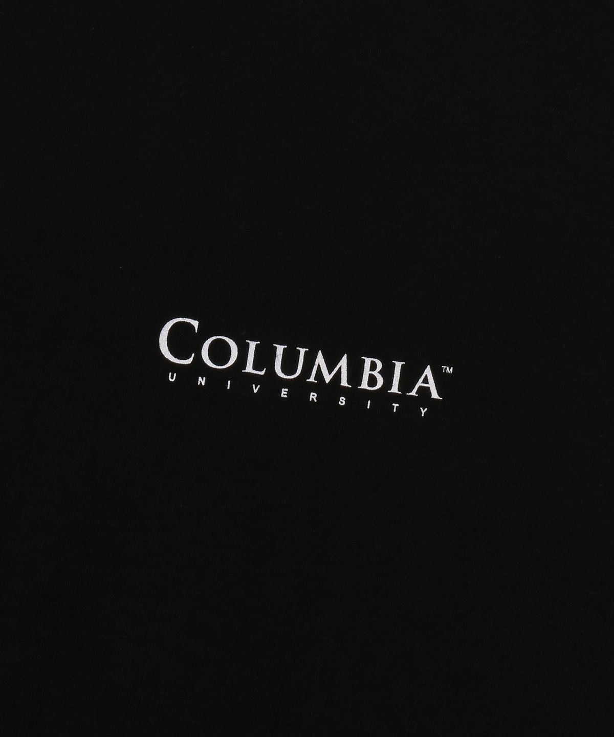 컬럼비아 유니버시티(COLUMBIA UNIVERSITY) CU SIGNITURE SMALL LOGO T-SHIRTS 블랙