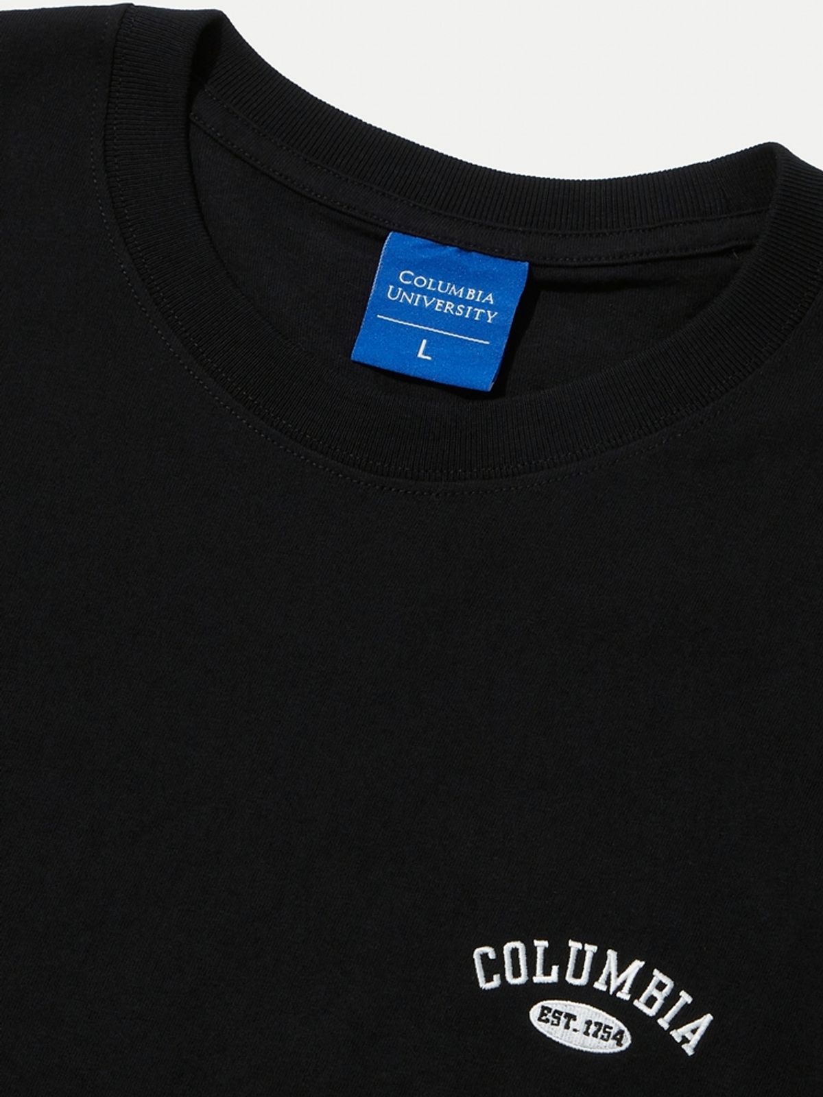 컬럼비아 유니버시티(COLUMBIA UNIVERSITY) CU ARCH LOGO T-SHIRTS 블랙