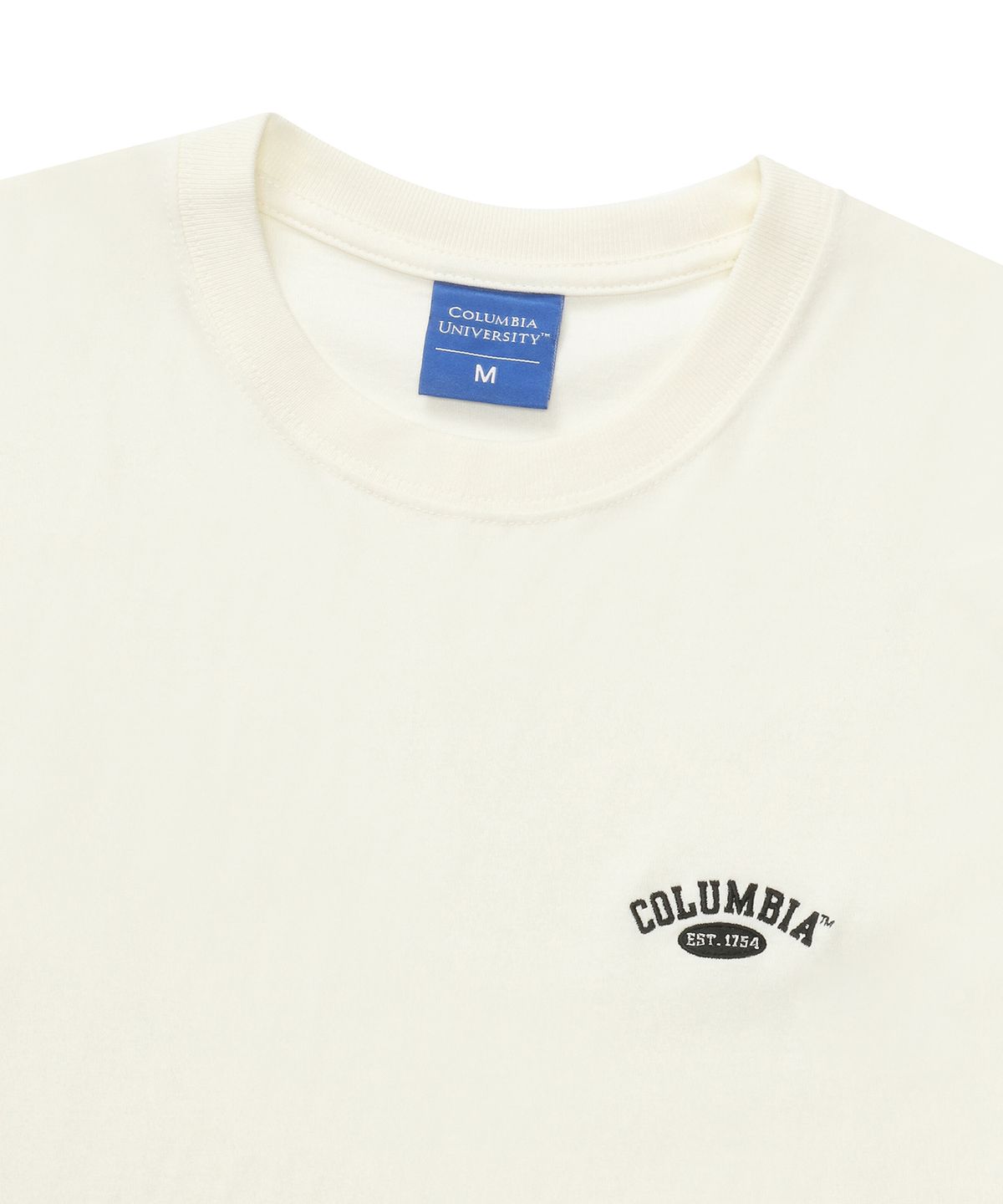 컬럼비아 유니버시티(COLUMBIA UNIVERSITY) CU ARCH LOGO T-SHIRTS 크림