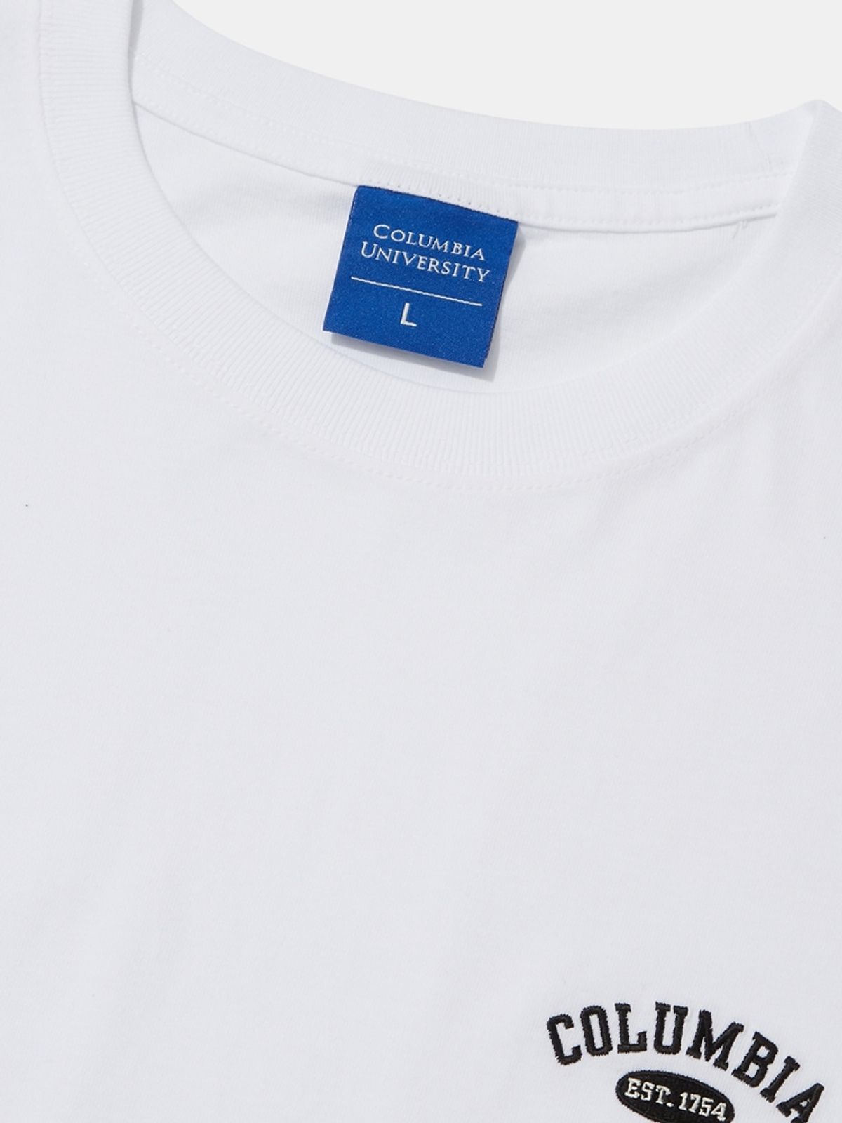 컬럼비아 유니버시티(COLUMBIA UNIVERSITY) CU ARCH LOGO T-SHIRTS 화이트