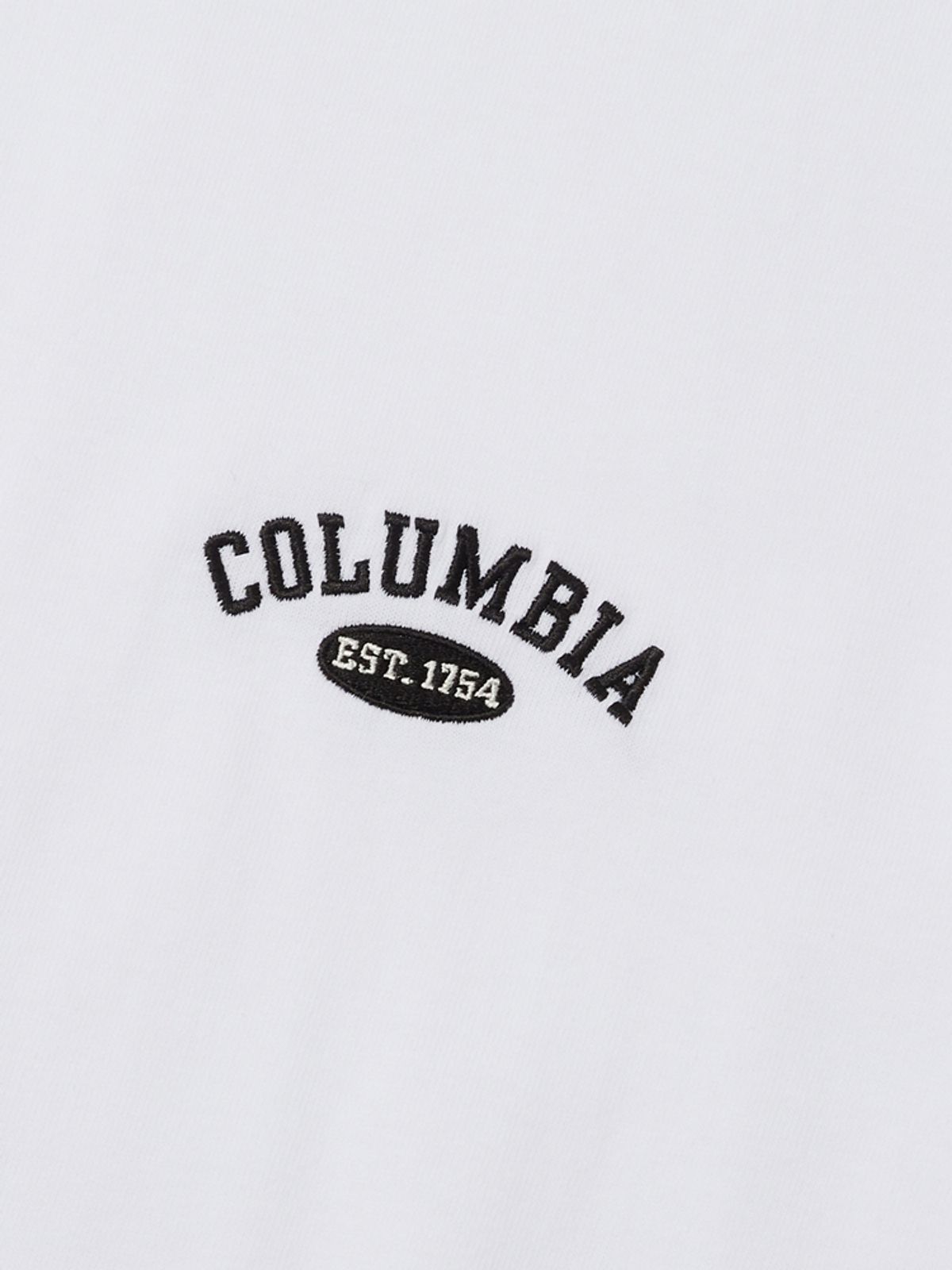 컬럼비아 유니버시티(COLUMBIA UNIVERSITY) CU ARCH LOGO T-SHIRTS 화이트