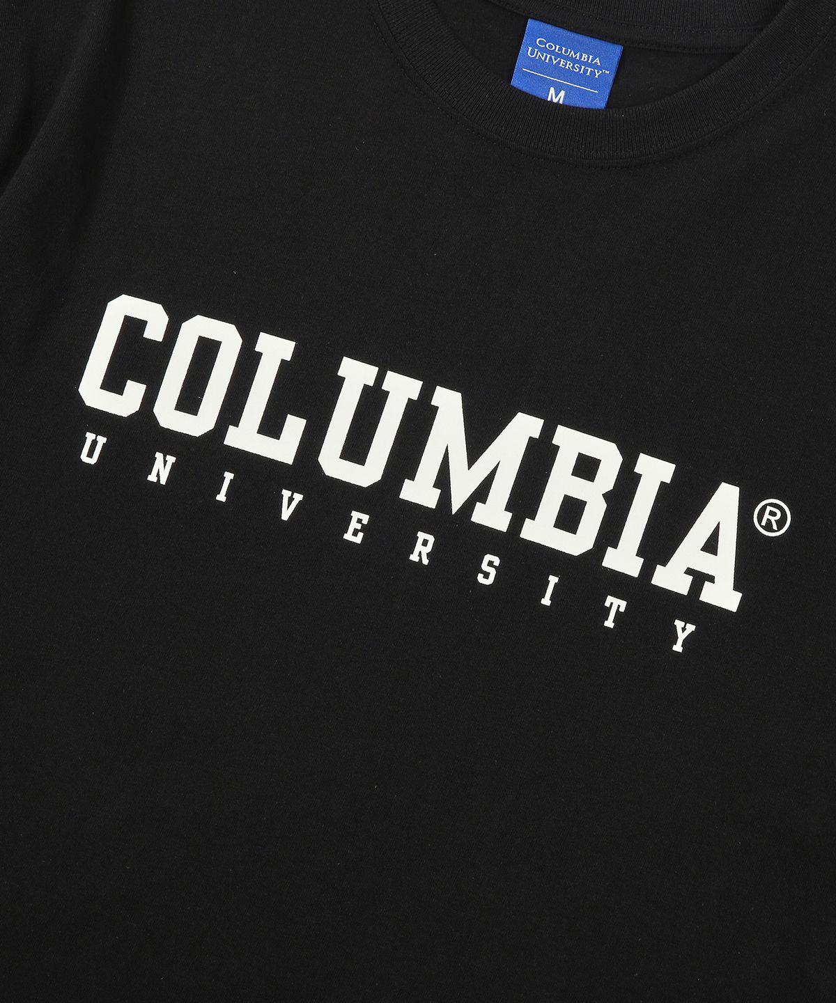 컬럼비아 유니버시티(COLUMBIA UNIVERSITY) CU YEAR LOGO T-SHIRTS 블랙