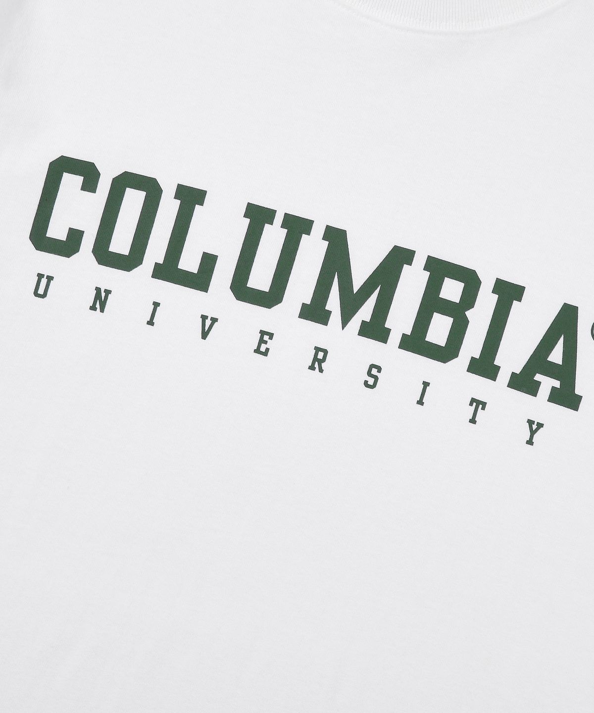 컬럼비아 유니버시티(COLUMBIA UNIVERSITY) CU YEAR LOGO T-SHIRTS 카키