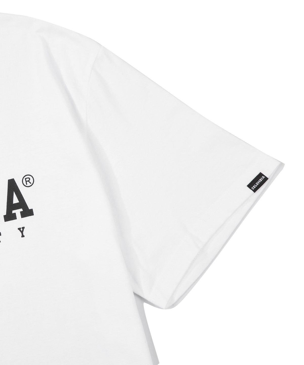 컬럼비아 유니버시티(COLUMBIA UNIVERSITY) CU YEAR LOGO T-SHIRTS 화이트