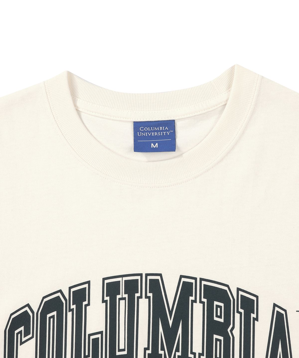 컬럼비아 유니버시티(COLUMBIA UNIVERSITY) CU 1754 ARCH LOGO T-SHIRTS 크림