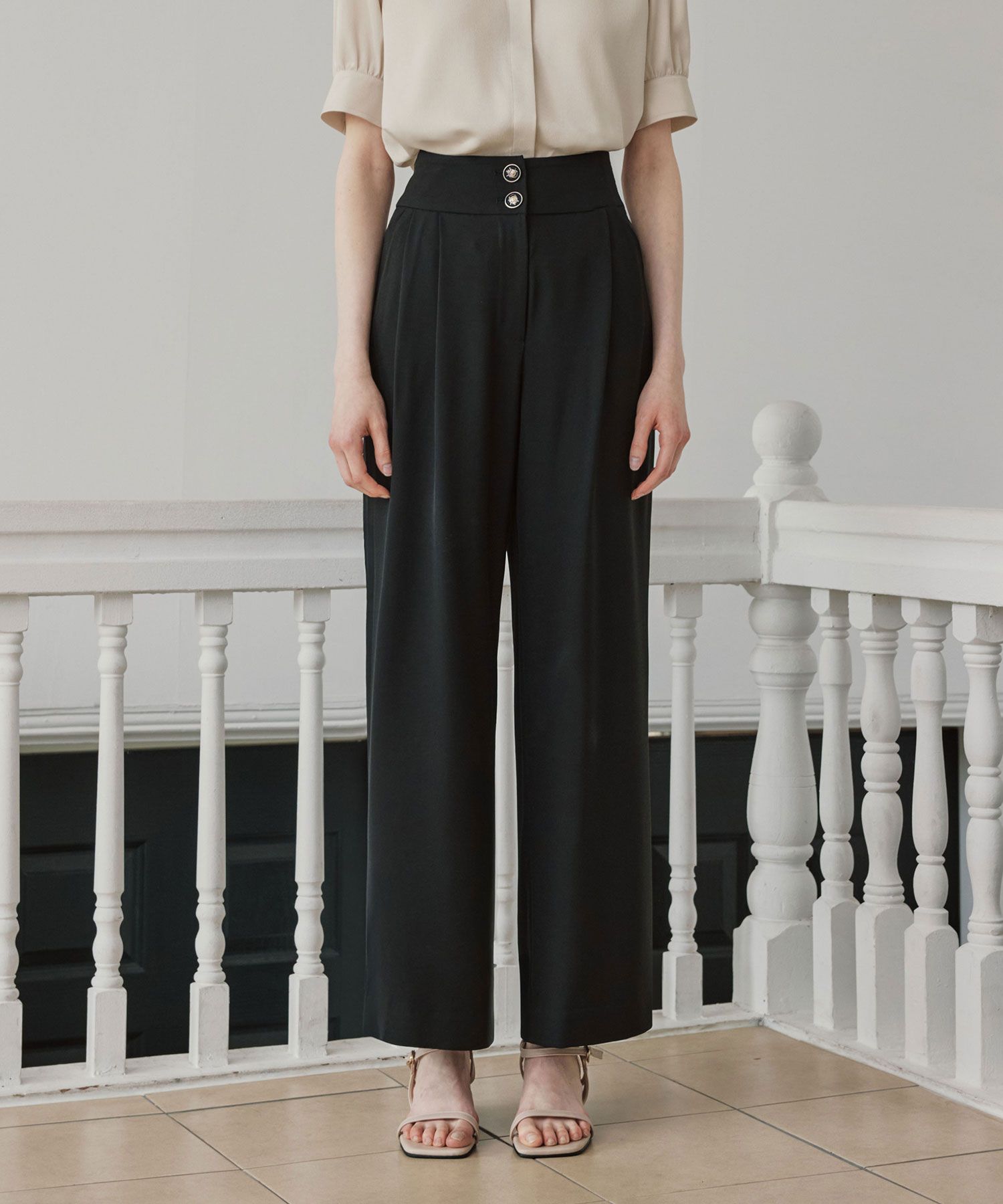 【NONCODE】Anzon pintuck pants Anzon pintuck pants - 논코드