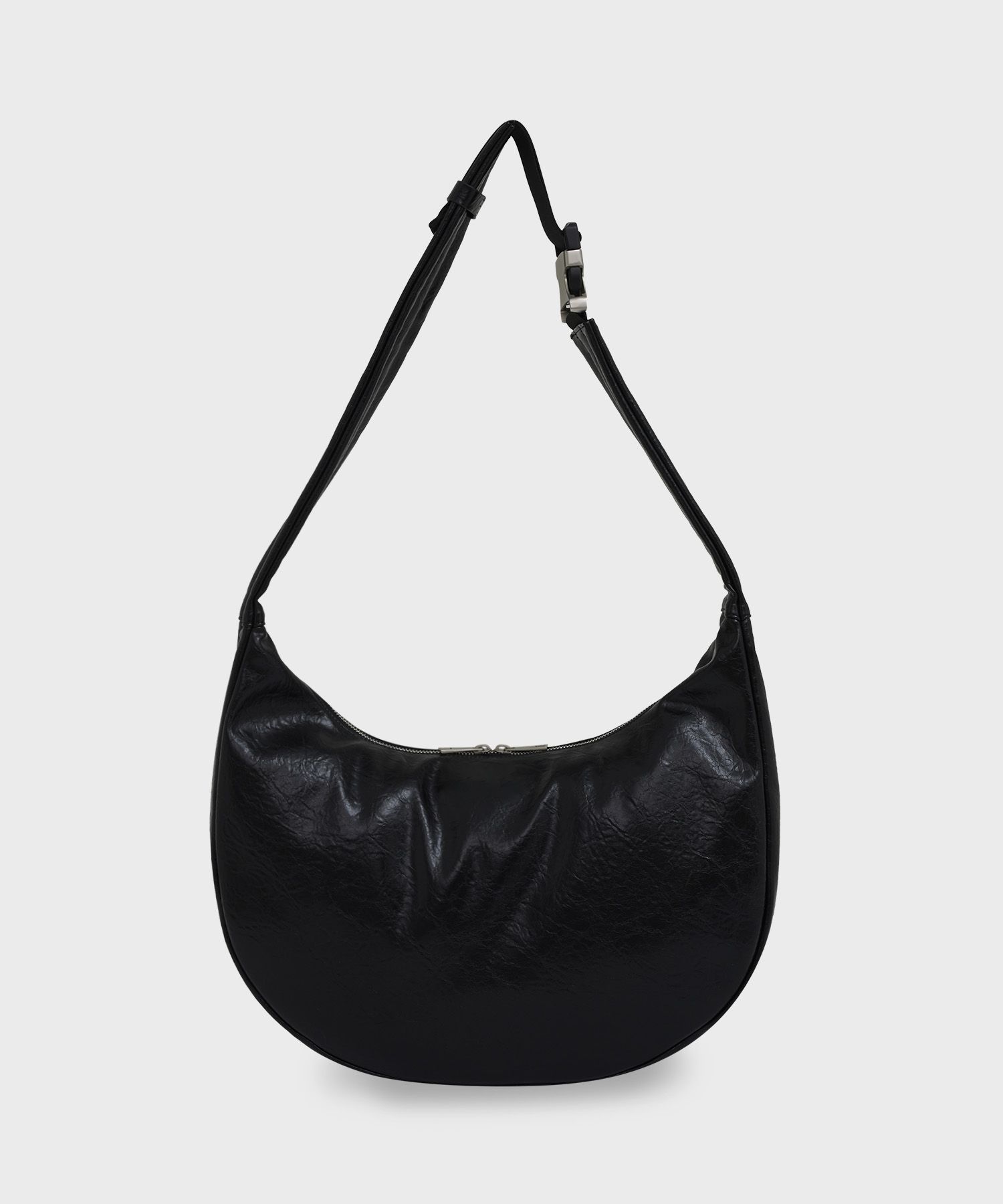トートバッグ Fallett Crack Leather Moonback Black FA2403BG03BK MUSINSA | FALLETT Crack Leather Moon Bag Black