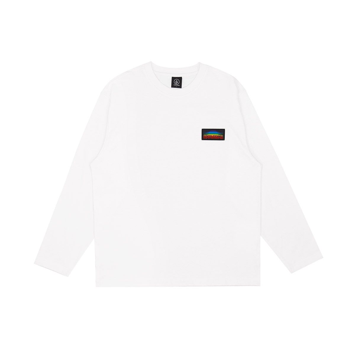 볼컴(VOLCOM) 레인보우 라벨 긴팔 티셔츠(3 COLOR)
