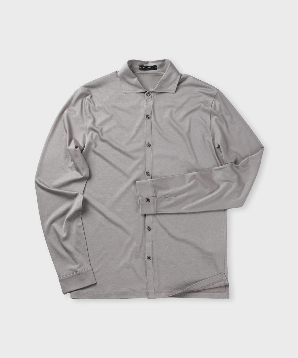 빠니깔레(PANICALE) 실크 텍스처 슬림핏 셔츠 2 COLOR
