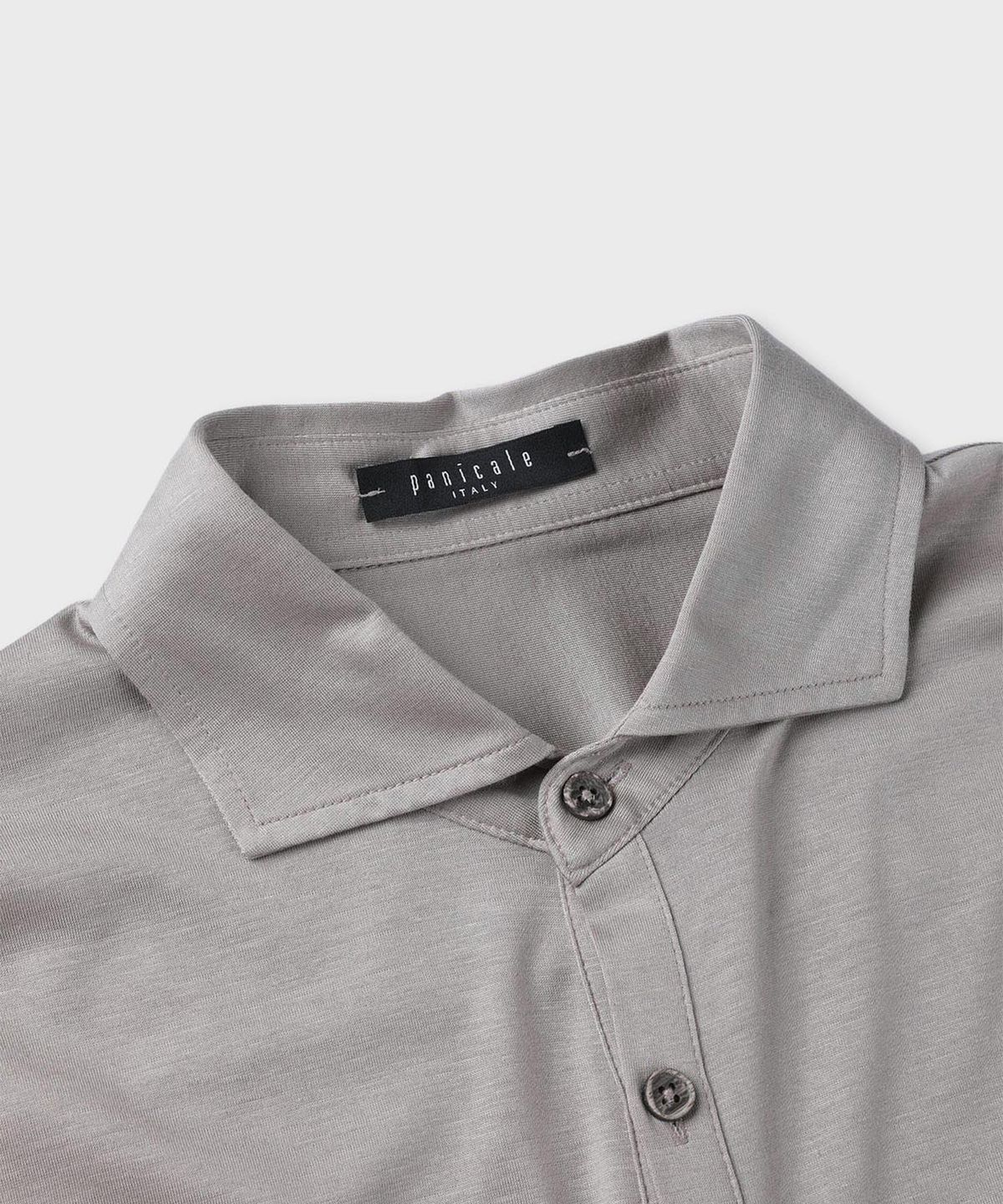 빠니깔레(PANICALE) 실크 텍스처 슬림핏 셔츠 2 COLOR