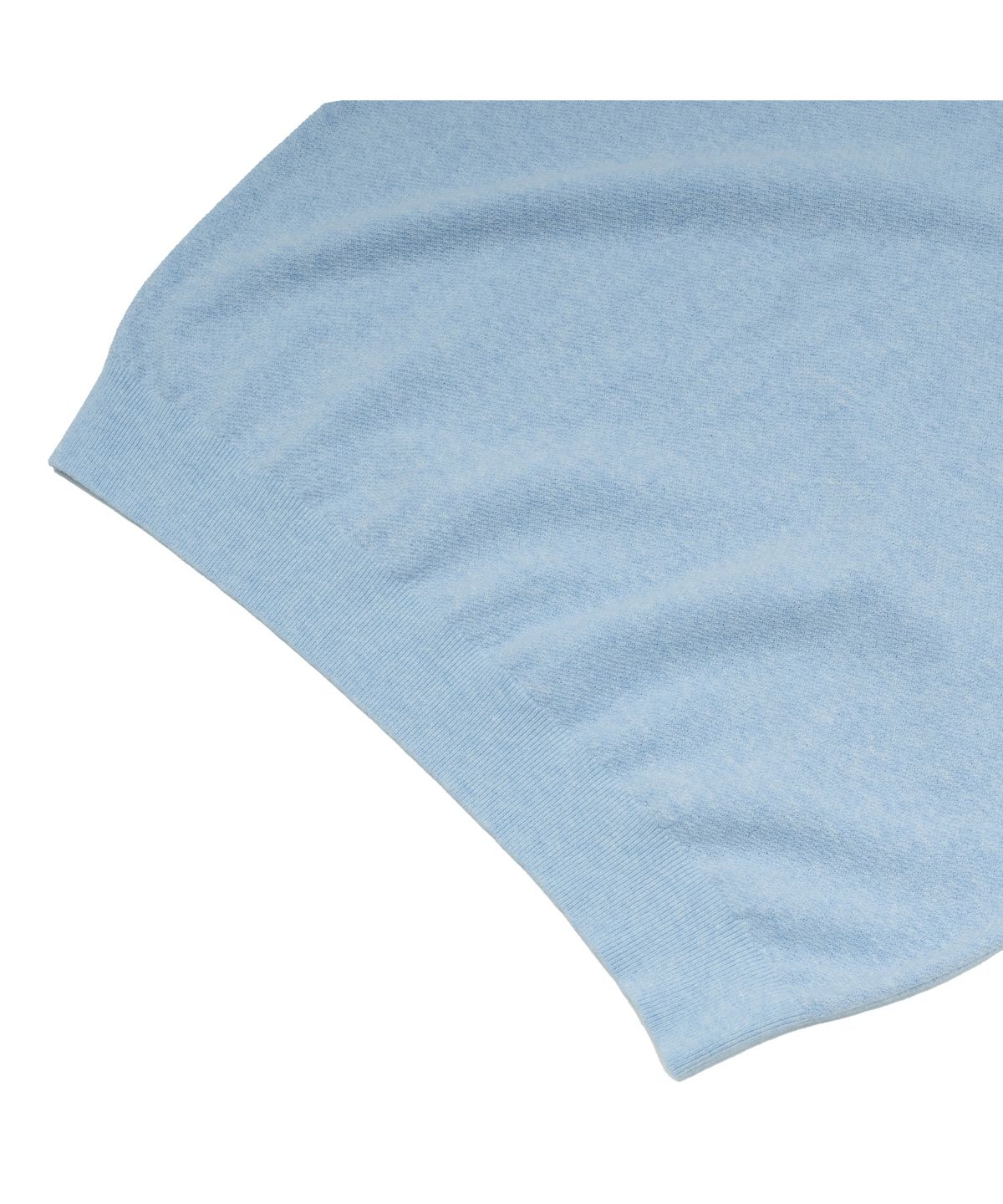 프로드셔츠(PRODESHIRT) 빈티지 린넨 피케 폴로 니트 (스카이)