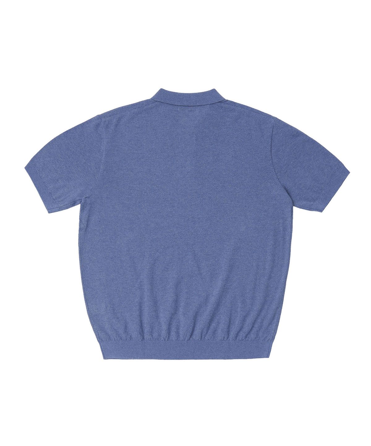 프로드셔츠(PRODESHIRT) 빈티지 린넨 피케 폴로 니트 (인디고 블루)
