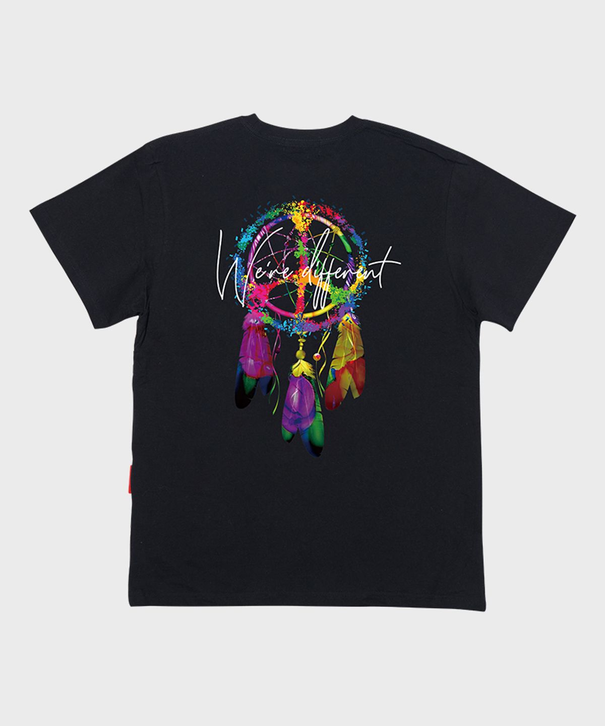 아티스트웨어(ARTISTWEAR) [ATW] 디퍼런트 반팔티 BK