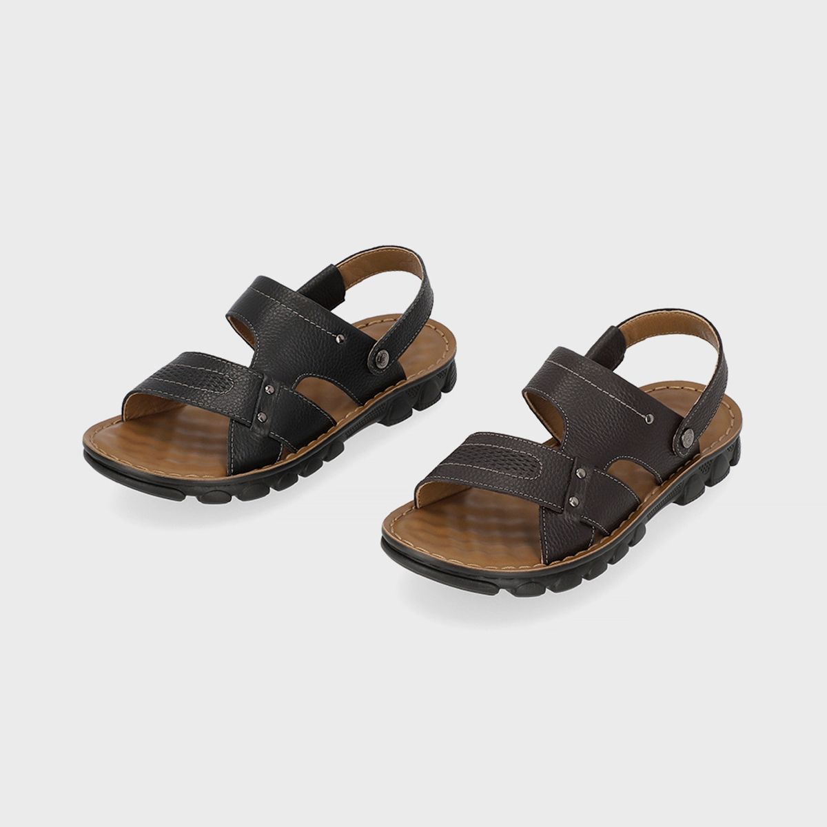 엘칸토(ELCANTO) 마쯔 남성 스트랩 샌들 2.5cm LCMW63M226