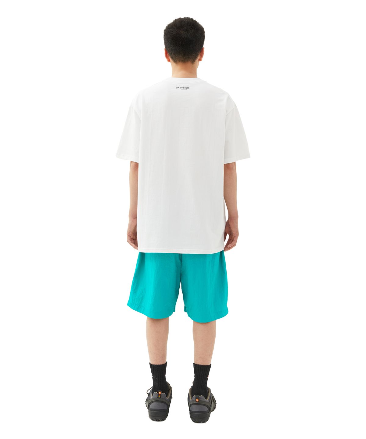 엑서사이즈(EXERCISE) Athletic Cloud T-SHIRT_WHITE