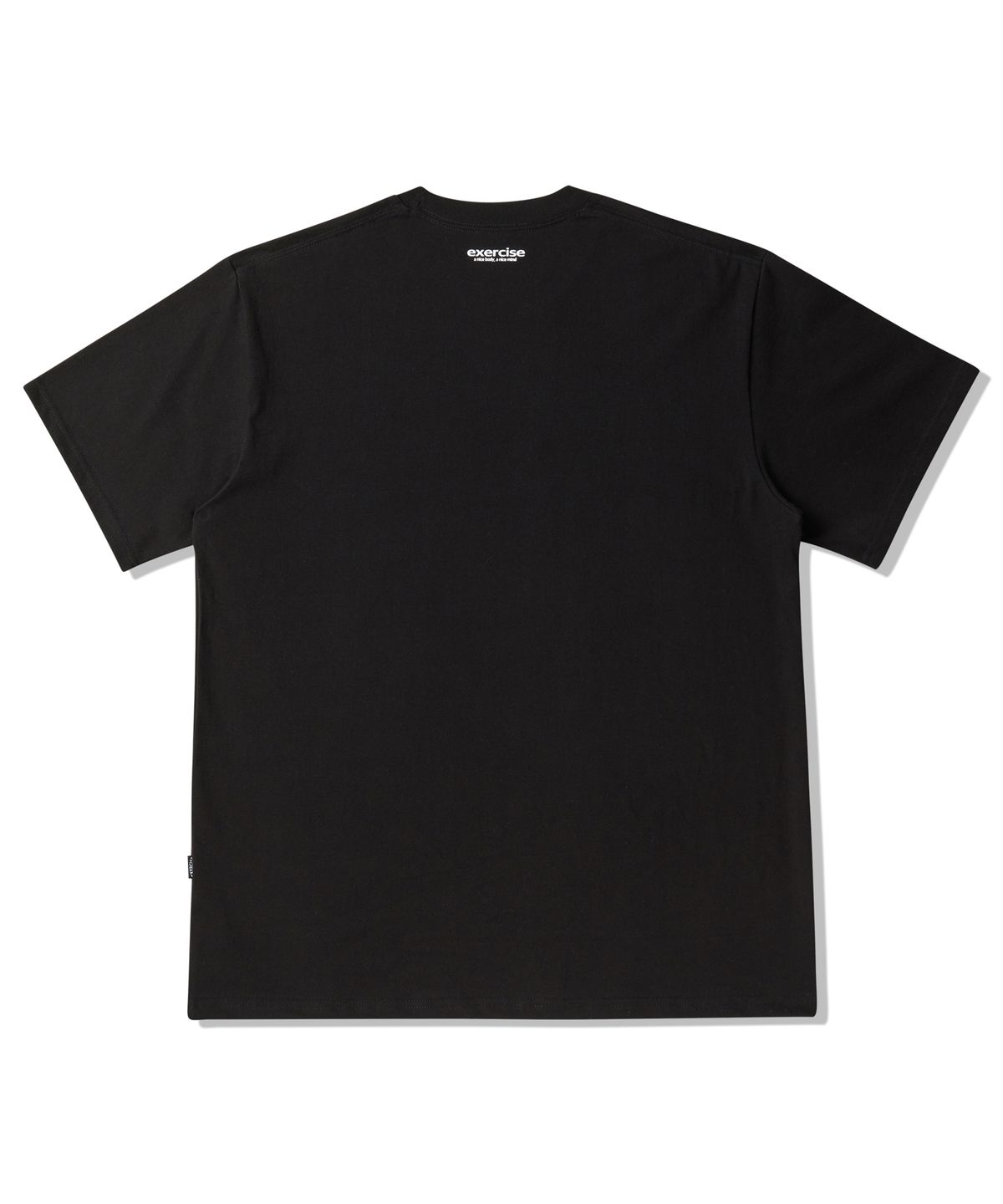엑서사이즈(EXERCISE) E.X.R Childish Logo T-SHIRT_BLACK