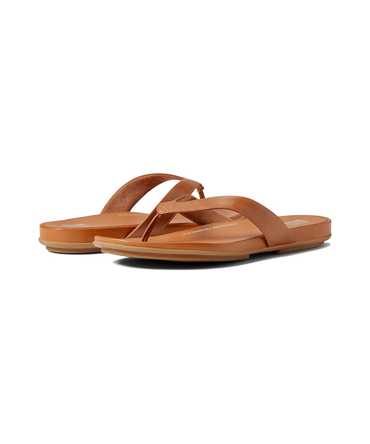 핏플랍(FITFLOP) 그라시에 레더 쪼리 Light Tan