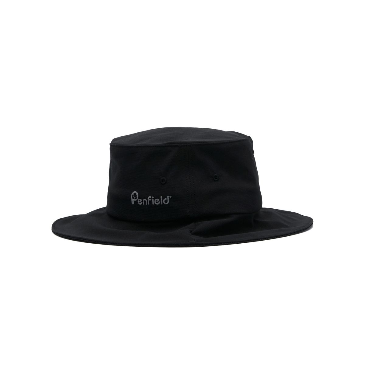 펜필드(PENFIELD) LOGO PRINTING EASY BUCKET HAT BLACK_FN1AH01U