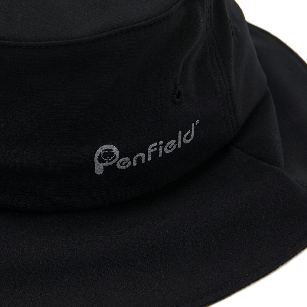 펜필드(PENFIELD) LOGO PRINTING EASY BUCKET HAT BLACK_FN1AH01U