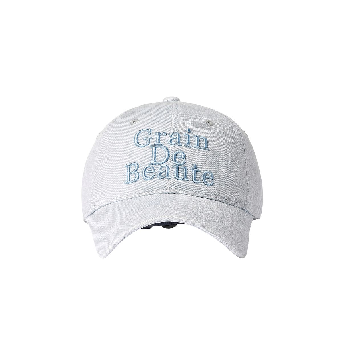 그랭드보떼(GRAIN DE BEAUTE) Signature Ball Cap [Sky blue]