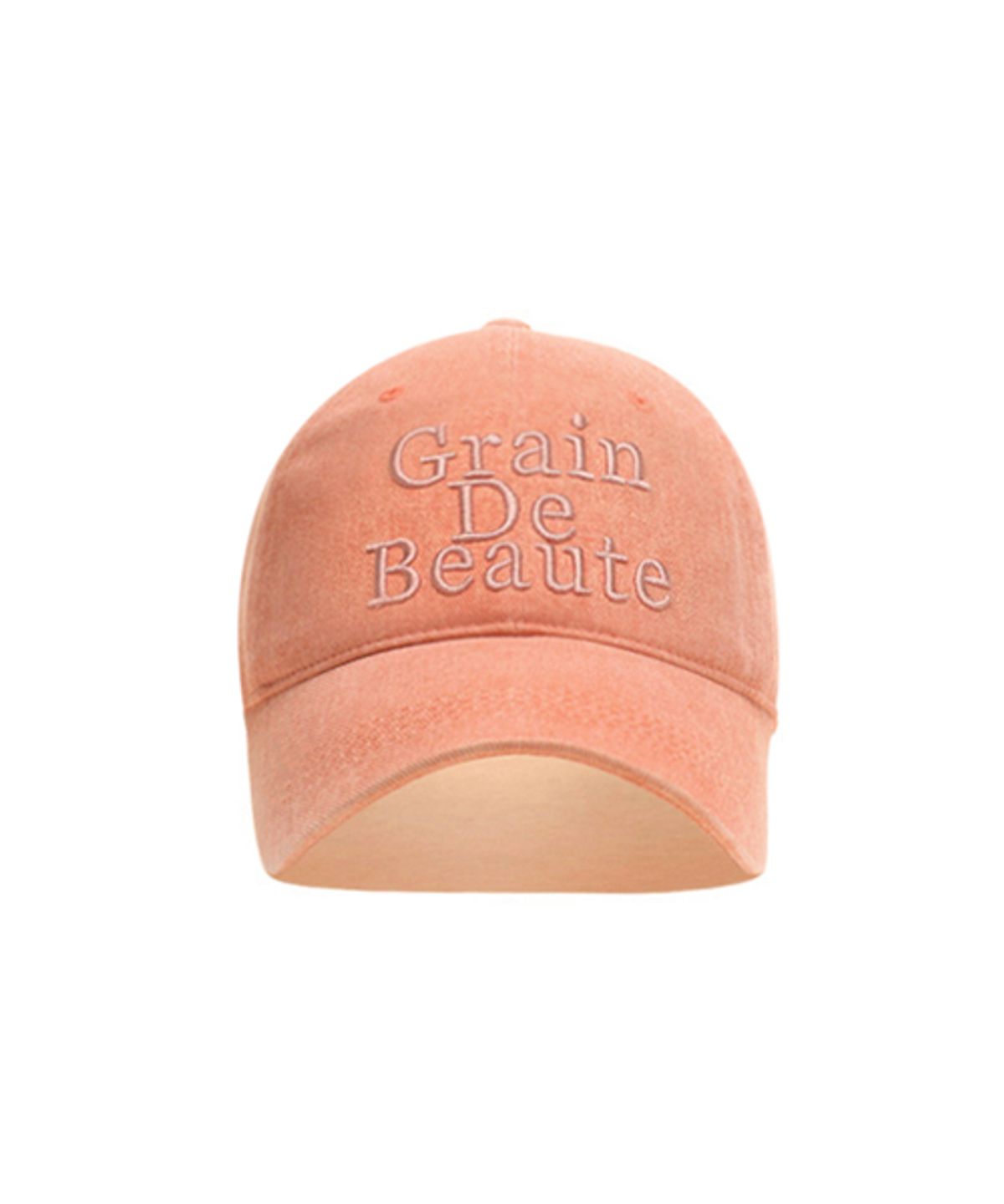 그랭드보떼(GRAIN DE BEAUTE) Signature Ball Cap [Orange]