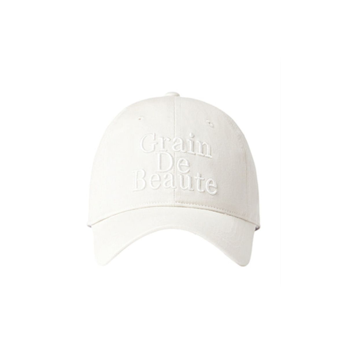 그랭드보떼(GRAIN DE BEAUTE) Signature Ball Cap [White]