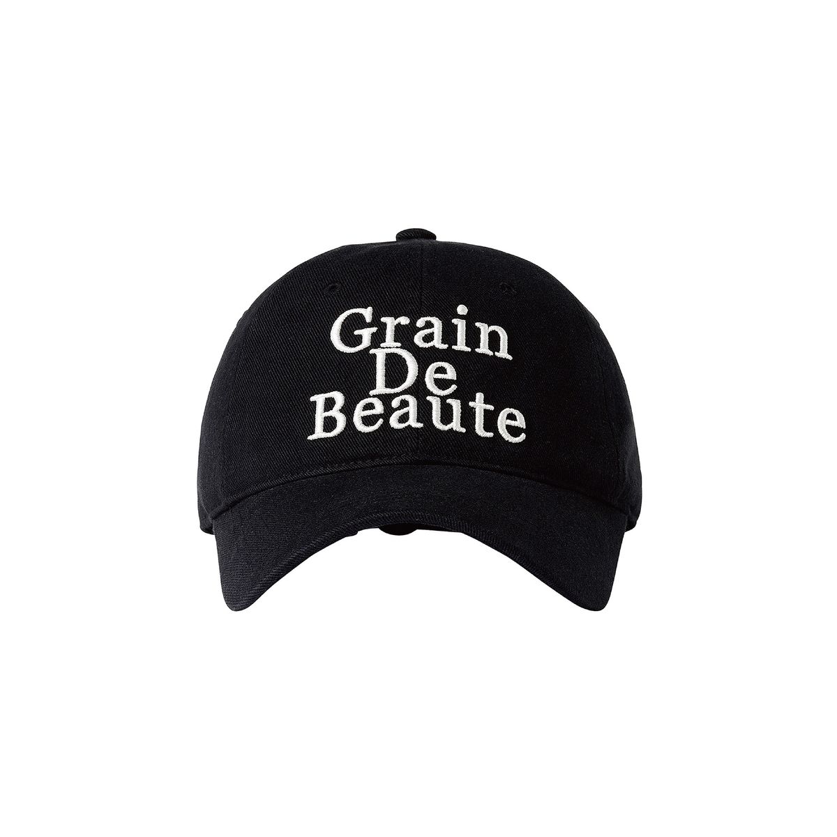 그랭드보떼(GRAIN DE BEAUTE) Signature Ball Cap [Black]