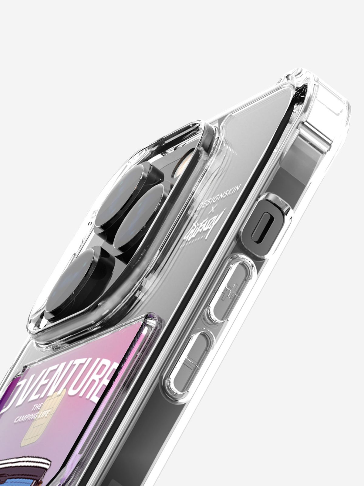 디자인스킨(DESIGNSKIN) 피닉스 프로 카드슬롯 그래픽 케이스-퀸지 어드벤쳐