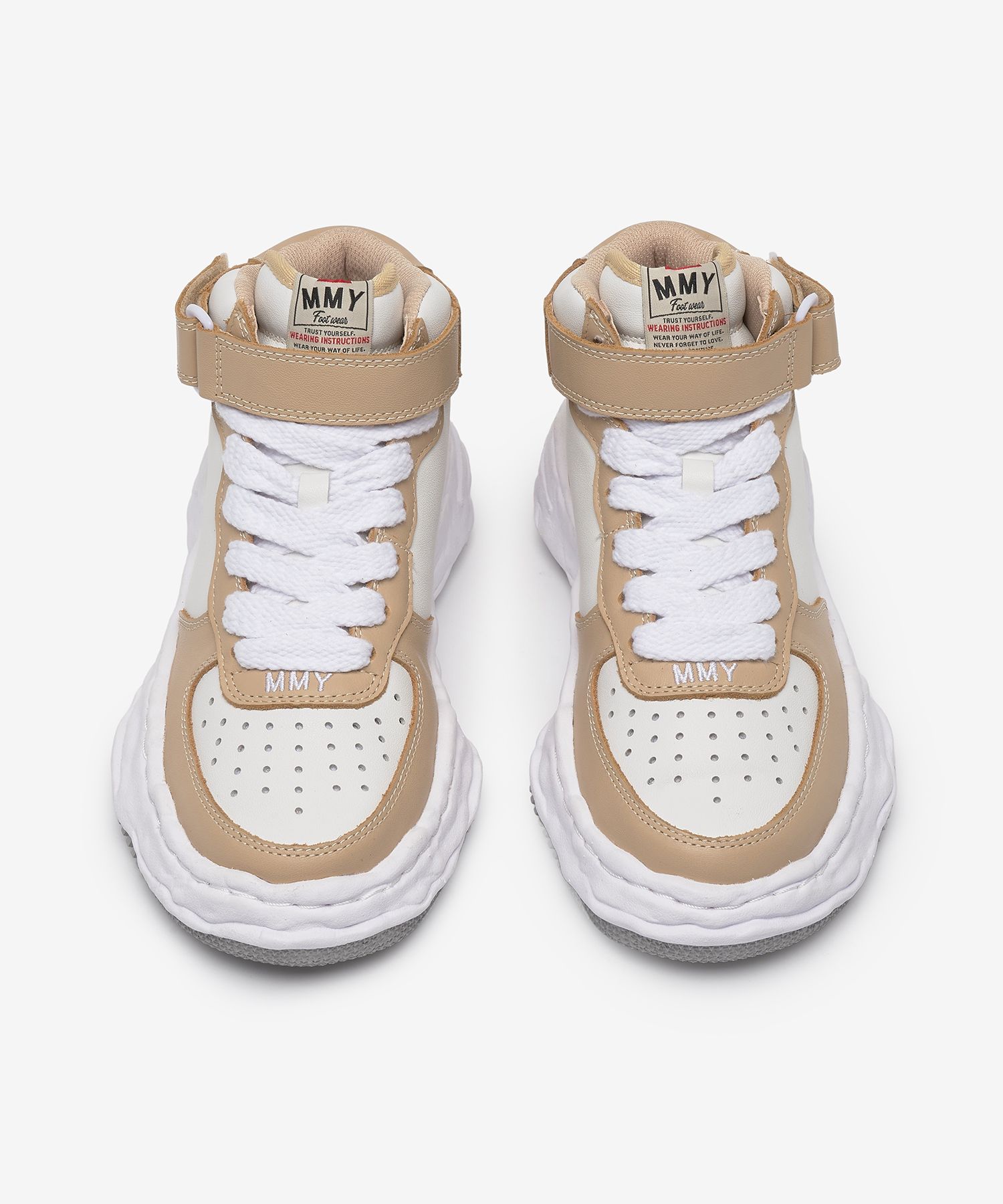 MUSINSA | MAISON MIHARA YASUHIRO Wayne OG Sole High-Top Sneakers