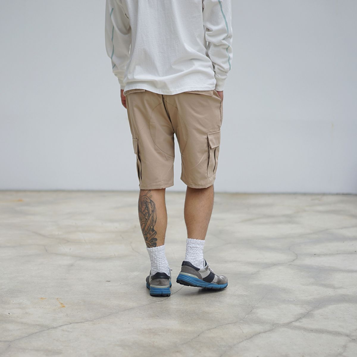와이엠씨엘케이와이(YMCL KY) BDU Ripstop Short Pants - Khaki