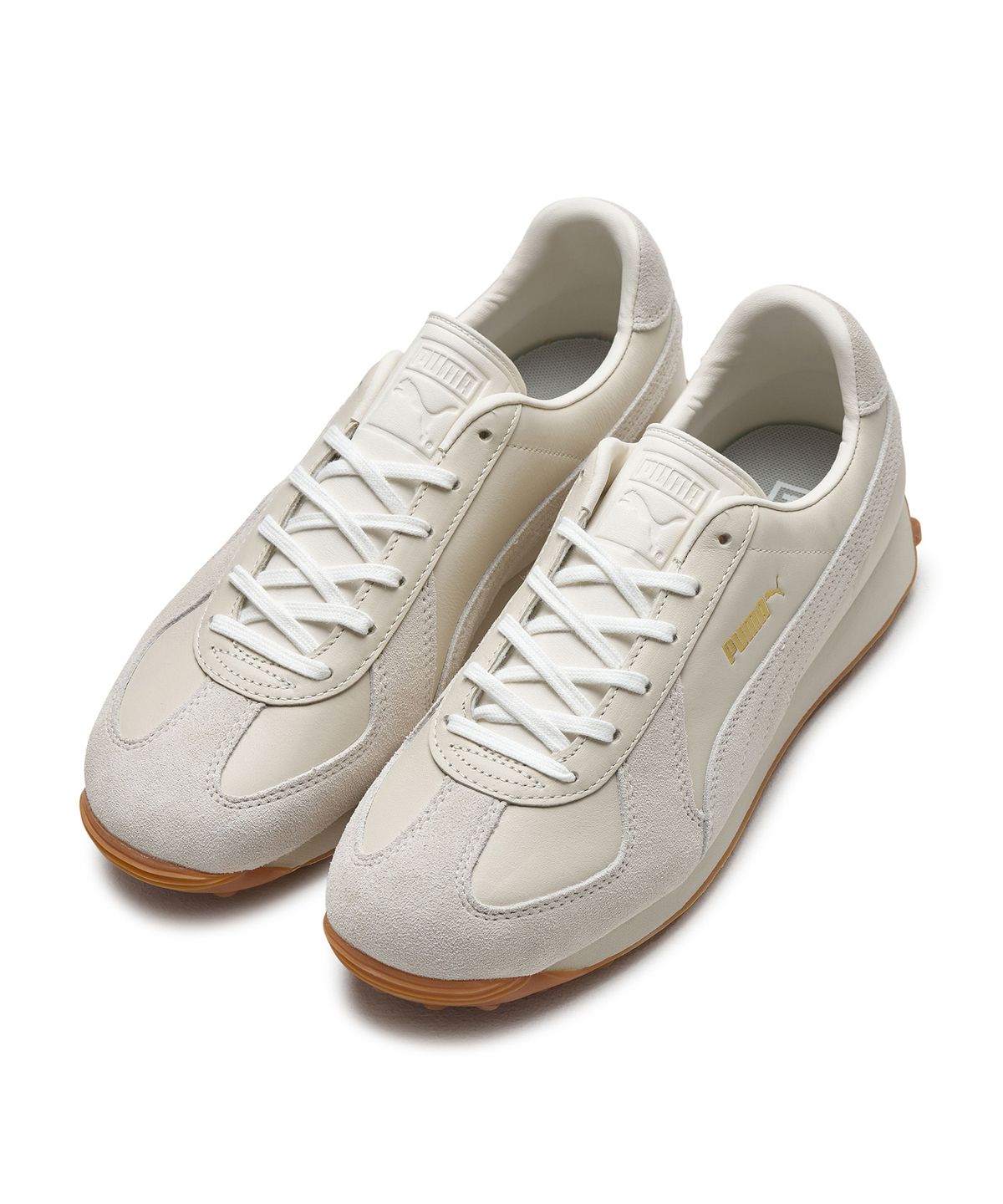 푸마(PUMA) 아미 트레이너 라이더 - 아이보리:골드 / 386944-04