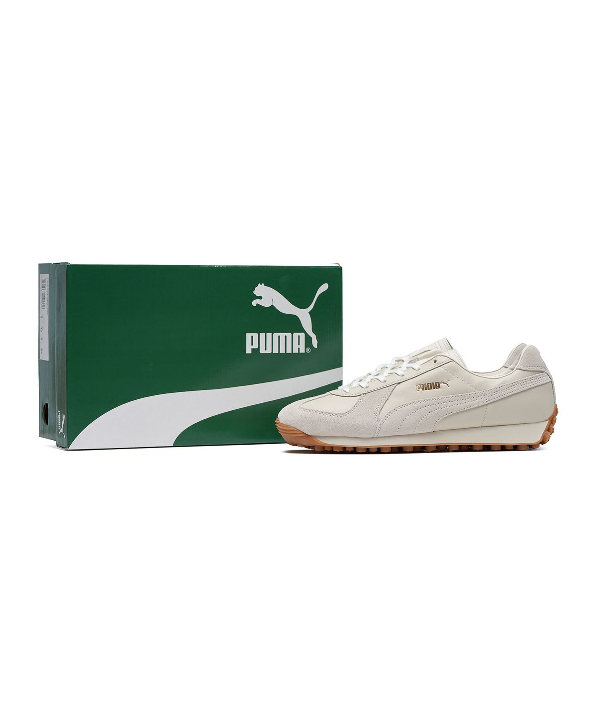 푸마(PUMA) 아미 트레이너 라이더 - 아이보리:골드 / 386944-04