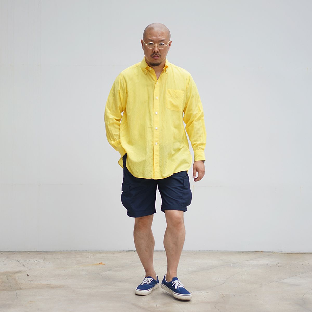 와이엠씨엘케이와이(YMCL KY) BDU Ripstop Short Pants - Navy