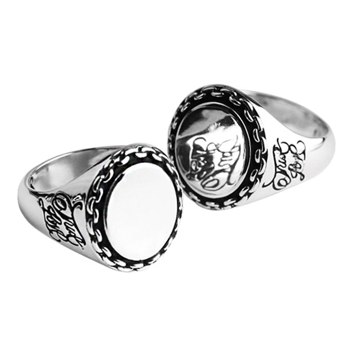 어나니머스아티즌(ANONYMOUS ARTISAN) Oldschool Chain Mirror Ring