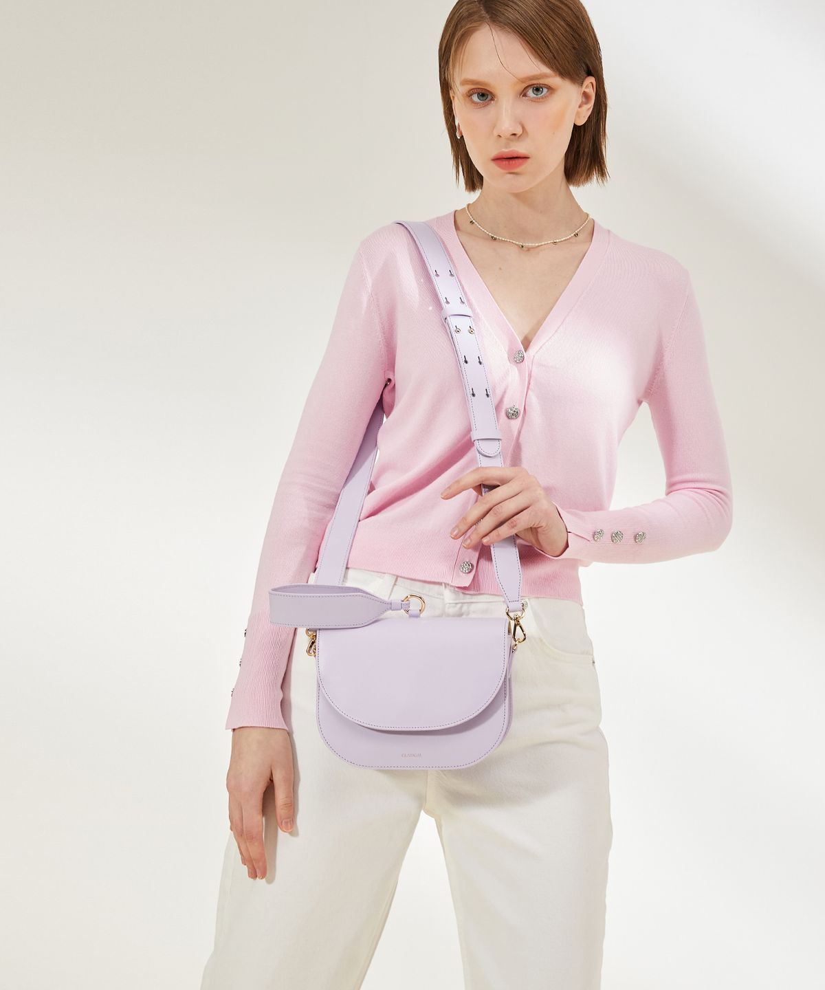글램지(GLAMGM) 앨린백-퍼플