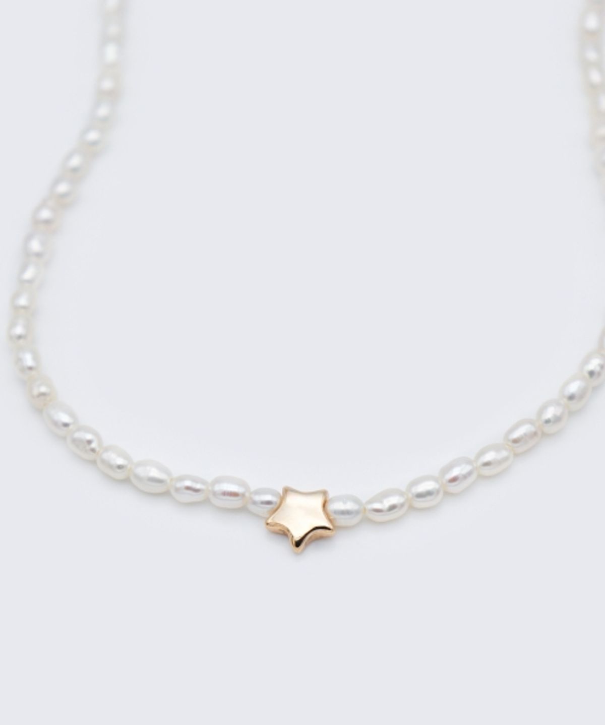 봉보(BONBEAU) Mini water pearl long Necklace 미니 쌀알 3mm 담수진주 롱 목걸이